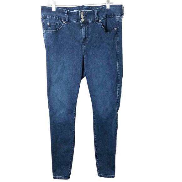 Torrid Women's Super Soft Stretchy High-Rise Jeggings Size 14R - Picture 1 of 8